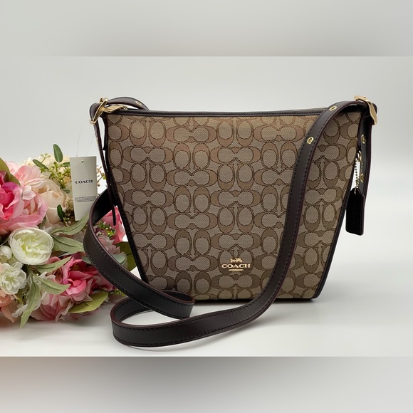 Coach Bags Coach Small Dufflette In Signature Jacquard Poshmark